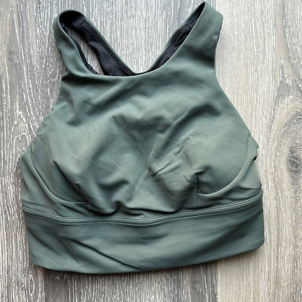 Lululemon wunder train long line bra size 6